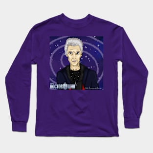 Eyebrows In The Stars (with background) Long Sleeve T-Shirt